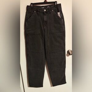NWT Old Navy Black OG Loose Denim Pants